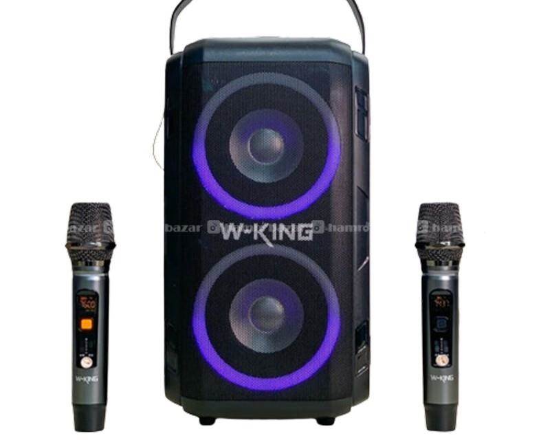 W-KING T9II KARAOKE SPEAKER - WITH 2 WIRELESS MIC