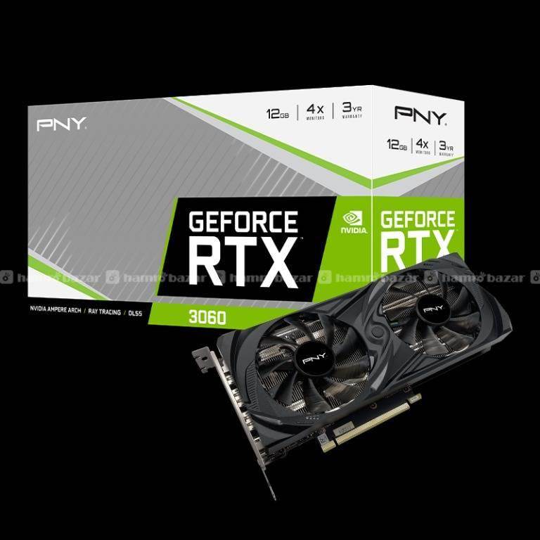 PNY GeForce RTX 3060 12GB UPRISING Dual Fan