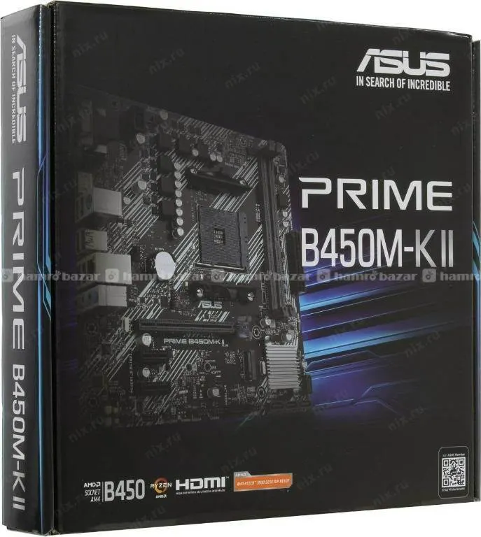 ASUS AMD AM4 PRIME B450M-K II