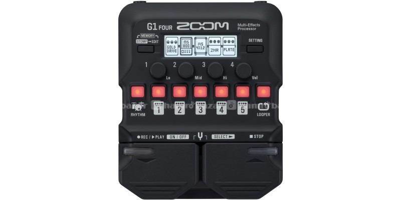 Zoom G1 Four Guitar Multi-Effects Pedal