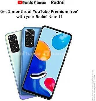 Redmi Note 11 4gb ram 64gb ROM 1year warranty
