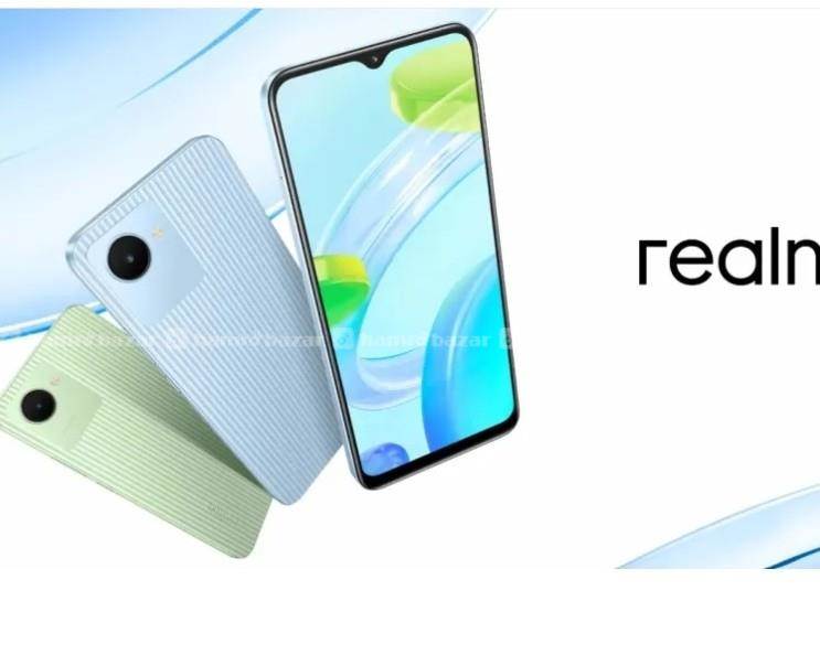 Realme C30 4gb/64gb attractive design