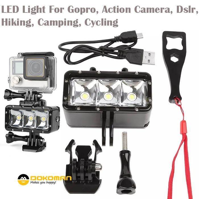 High Power LED Light For Gopro, Cycling, Camping