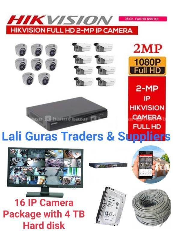 Hikvision Ip CCTV Camera Set