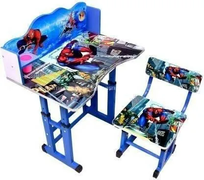3D Design Adjustable Height Wooden Study Table And