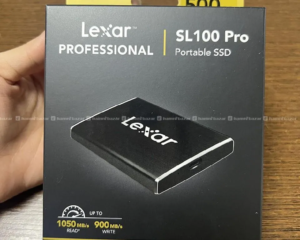 External SSD Hard Drive 500GB - Lexar