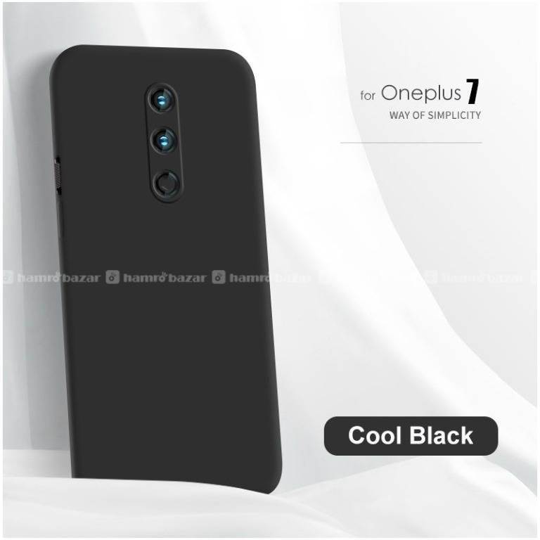 Silicone Case For OnePlus 7 - Protective Back Soft