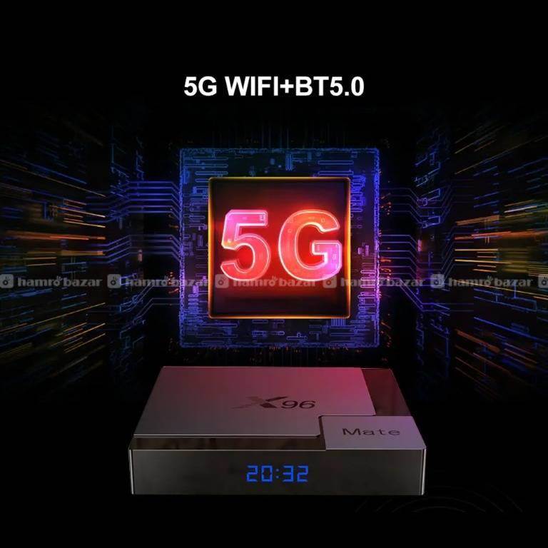 X96 MATE Android 10 4GB Ram Smart TV Box