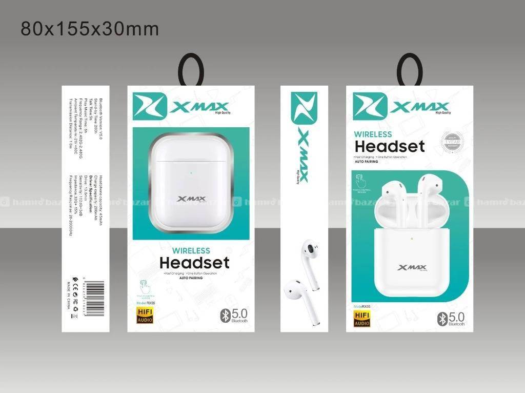 XMAX EARBUDS BT 5.0 TWS