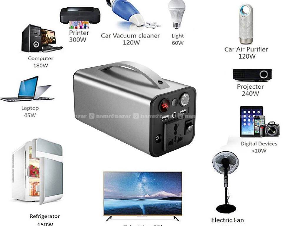 220V Power Station 45000mAh 180W Power Bank