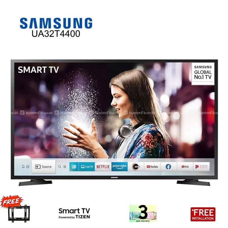 Samsung 32” Ua32t4400 Smart Led Tv 3 Year Warranty