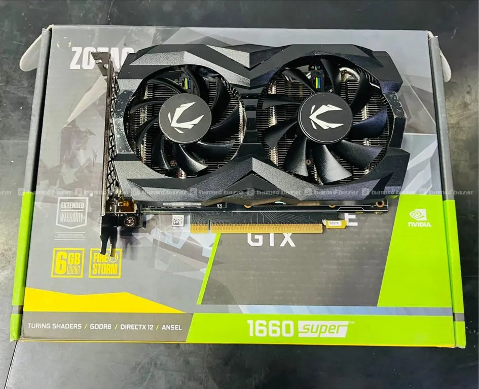 Zotac gtx 1660s 6gb oc graphic card