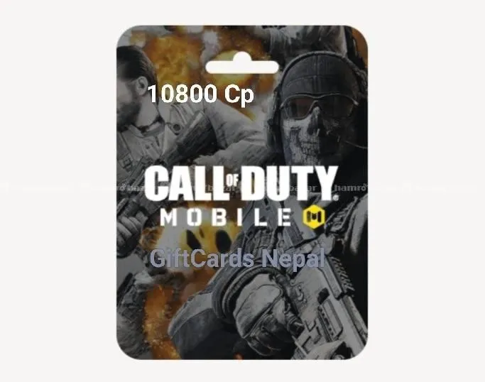 Call Of Duty Mobile 10800 cp