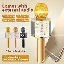 Wster Ws-858 Wireless Microphone And Hifi Speaker