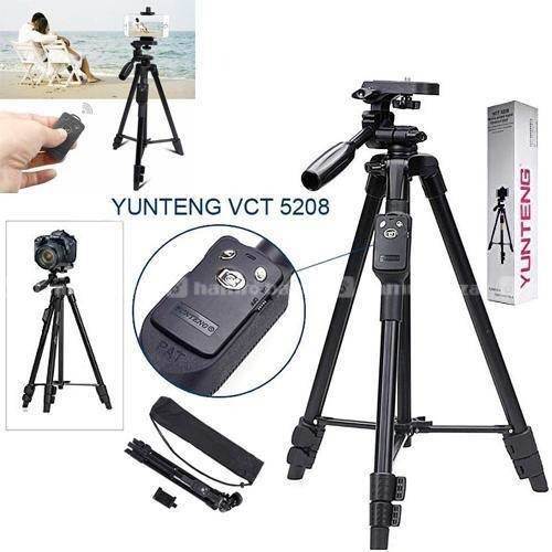 Yunteng Vct-5208Tripod For Mobile Phone, Dslr And