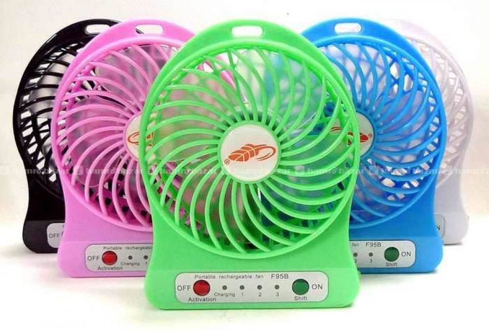 Portable USB Rechargeable Mini Fan 1 pcs