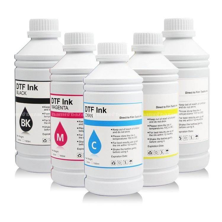 DTF Ink (CMYK W) 500ml Bottle in Nepal