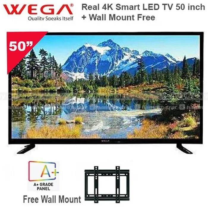 Wega (50W4K-X10) 50″ Inch Real 4K Smart TV