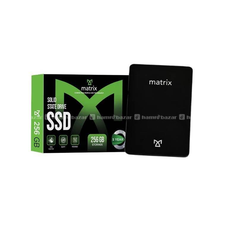 Matrix 256GB 3D NAND Flash ssd SATA 6GB/s 2.5"