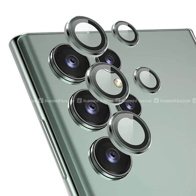 Camera Ring Samsung Galaxy S23 Ultra Green Silver