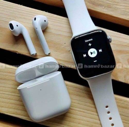 Combo Offer😍 Get Smart Watch With Earpod At Cheap