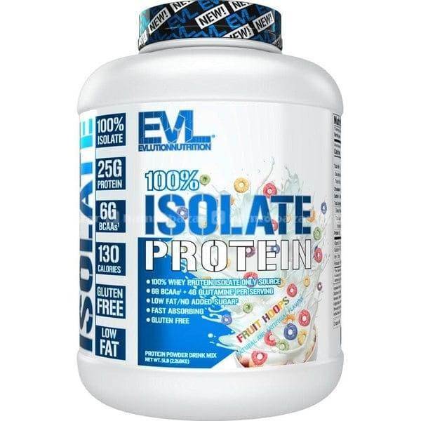 EVL 100% Isolate Whey Protein Powder (Fruit Hoops)