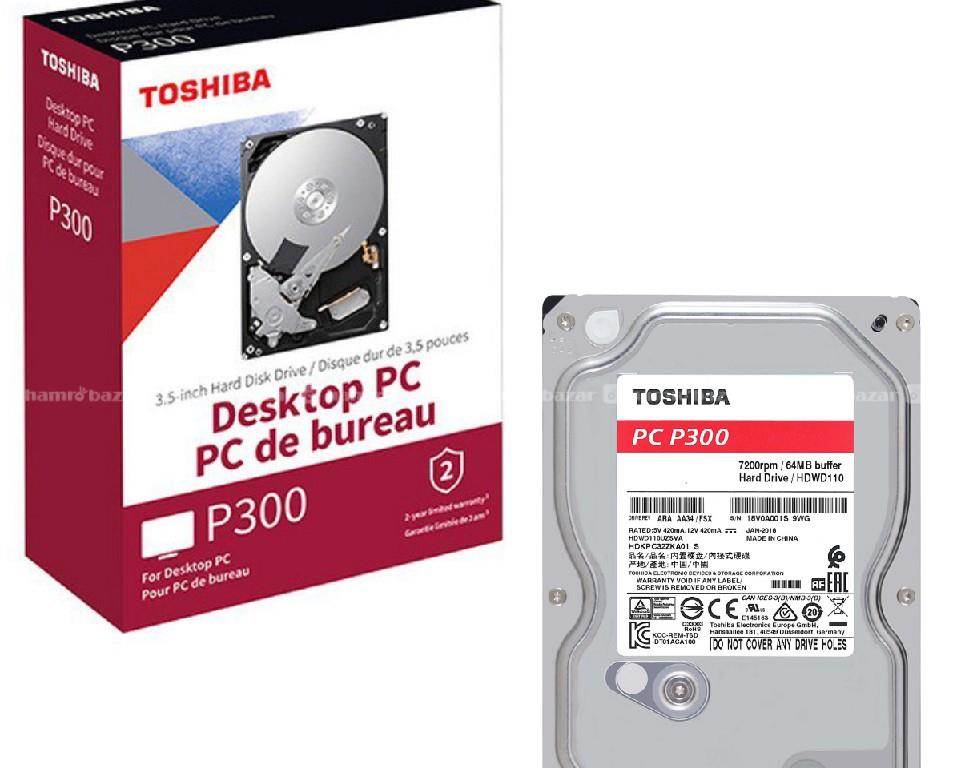 TOSHIBA P300 6TB INTERNAL HARD DISK DRIVE HDD