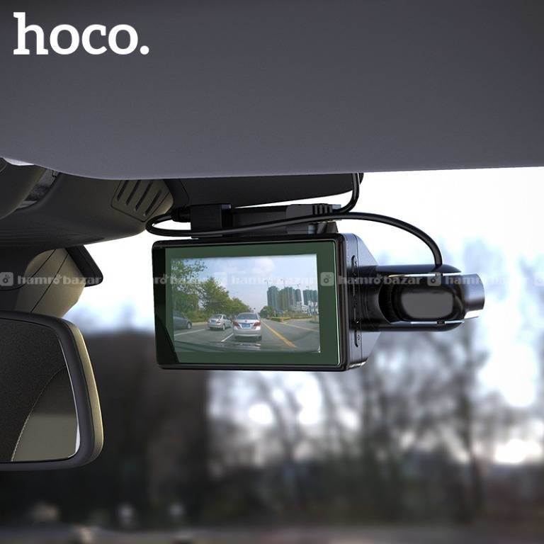HOCO DI07 Car Dual Camera Driving Recorder 3.0 LTP