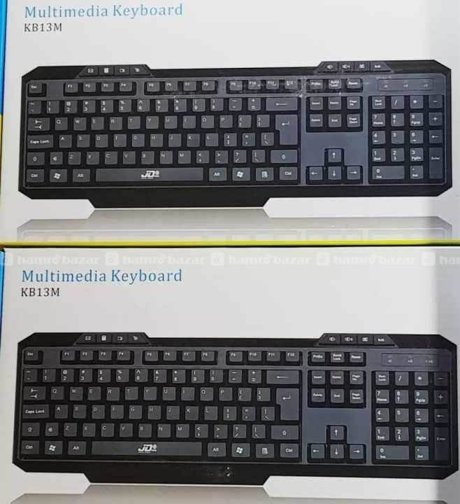 Keyboard USB Wired Black