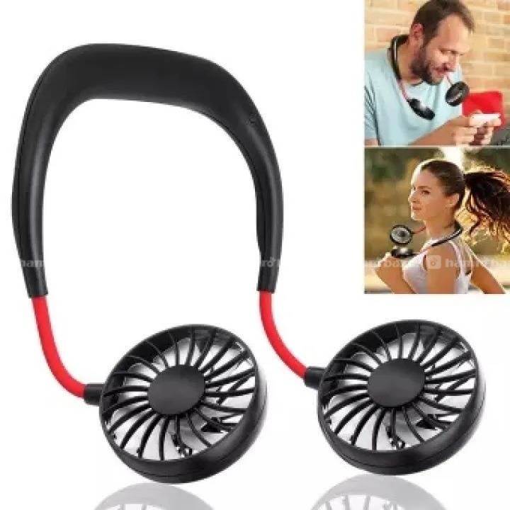 Personal Portable USB Rechargeable Mini Neck Fan