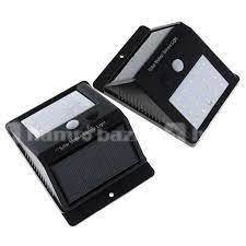 Rechargeable Solar Power Led Wall Light Pir Motion
