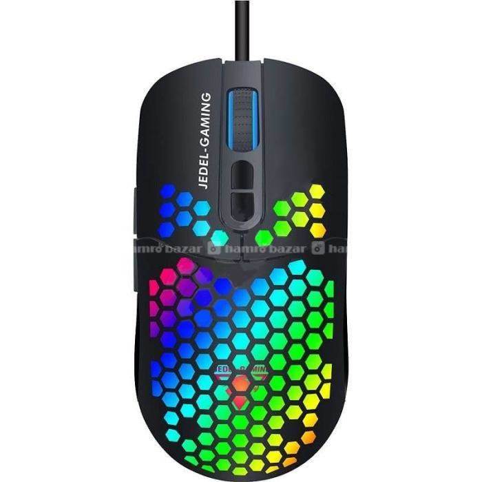 Jedel Gm1100 Gaming Luminous RGB Mouse