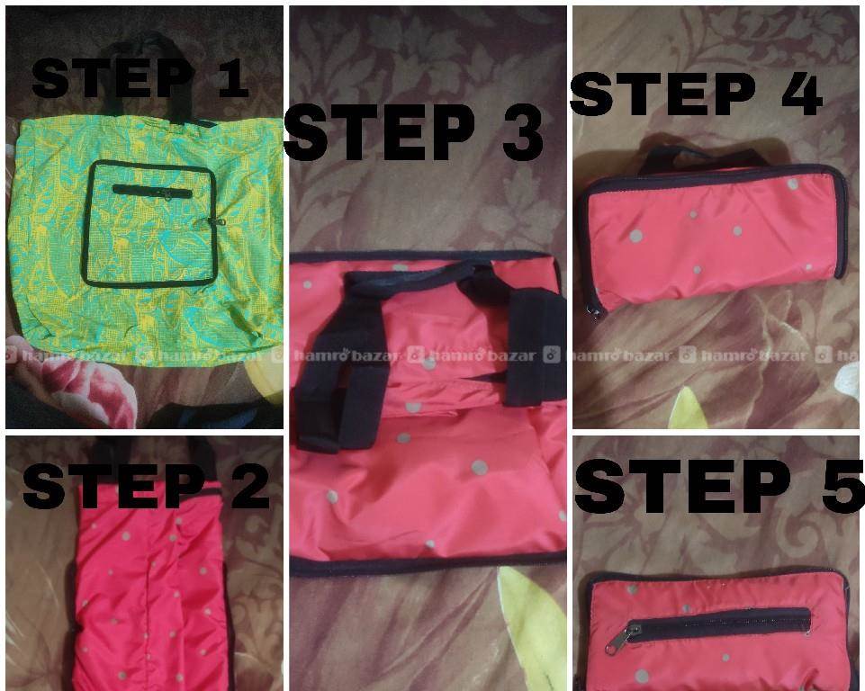FOLDING BAG for sale!! EASY to use and carry.