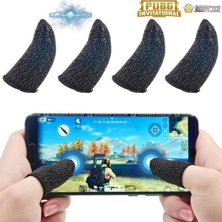 Sweatproof Mobile Game Finger Set