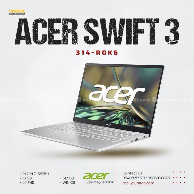 Laptop | Acer Swift 3 | Ryzen 7-5825U |16GB|512GB