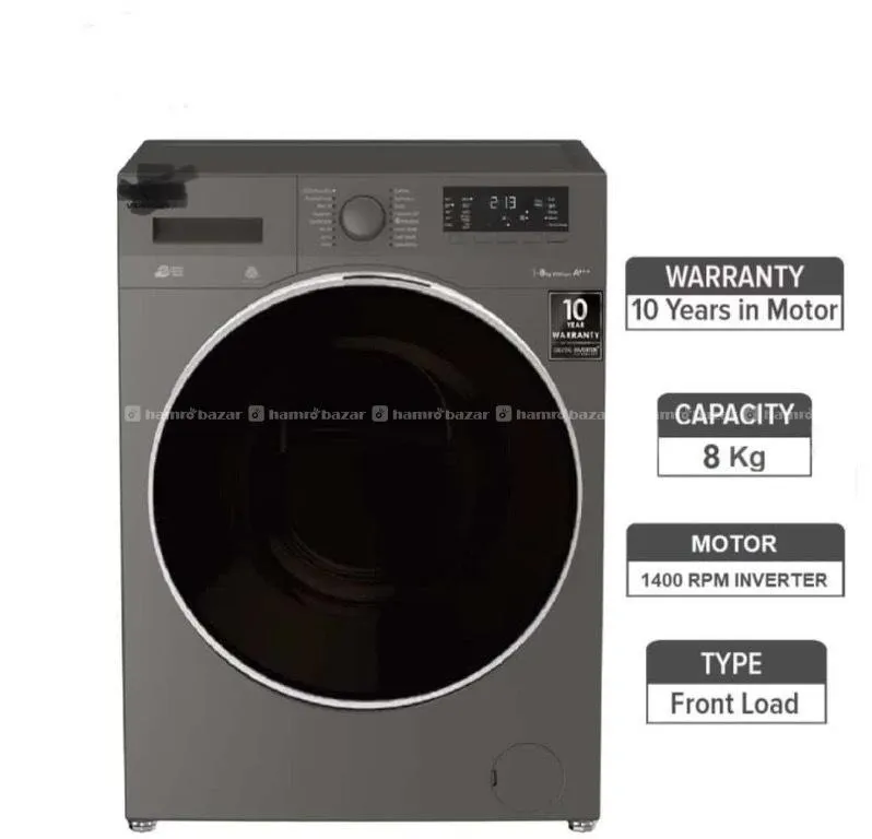 8kg washing machine only at 44000 brand new