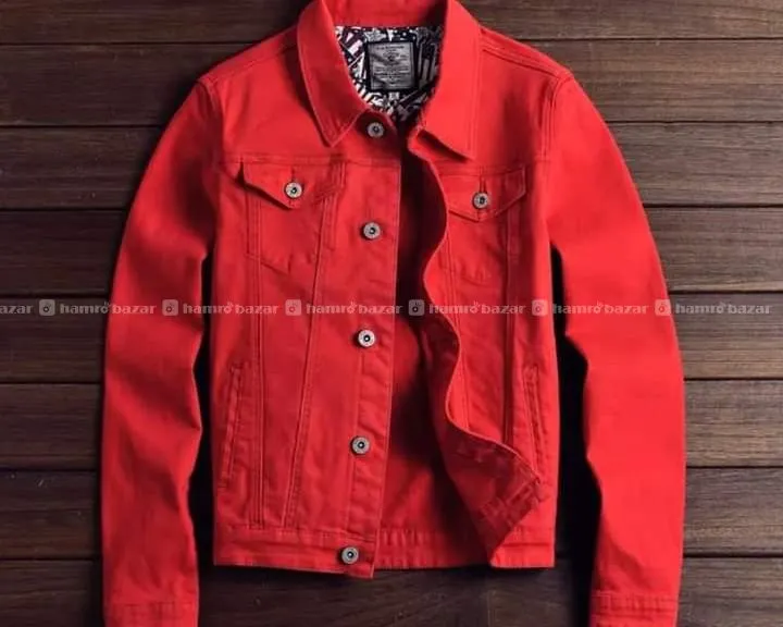 Slim fit denim jeans jacket for men✨🛍️