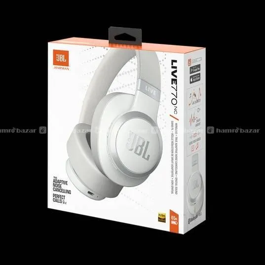JBL LIVE 770NC Adaptive ANC Over Ear Headphones
