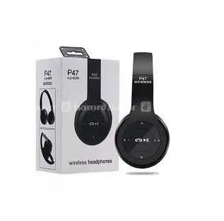 P47 On Ear Headphones Foldable Bluetooth Headset