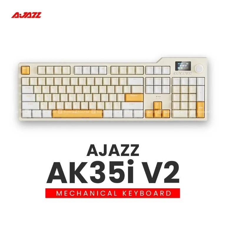 Ajazz AK35I V2 Tri-Mod Mechanical Keyboard