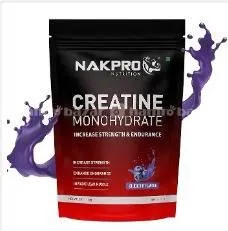 Creatine Monohydrate Powder (250g, Blueberry) |