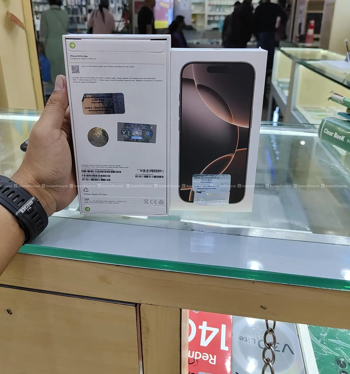 IPHONE 16 PRO MAX 256 AUTHORIZED
