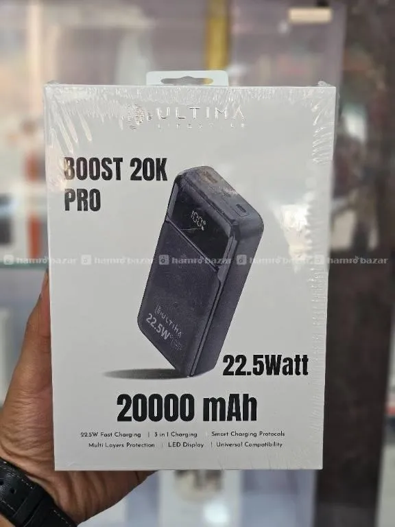 Ultima Boost 20K Pro 20000 Mah Powerbank
