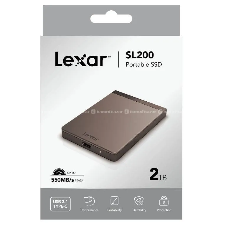 Lexar SL200 External SSD | Ultra Portable