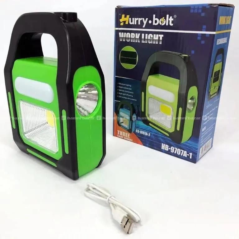 Rechargeable Emergency Flash Light with COB LED