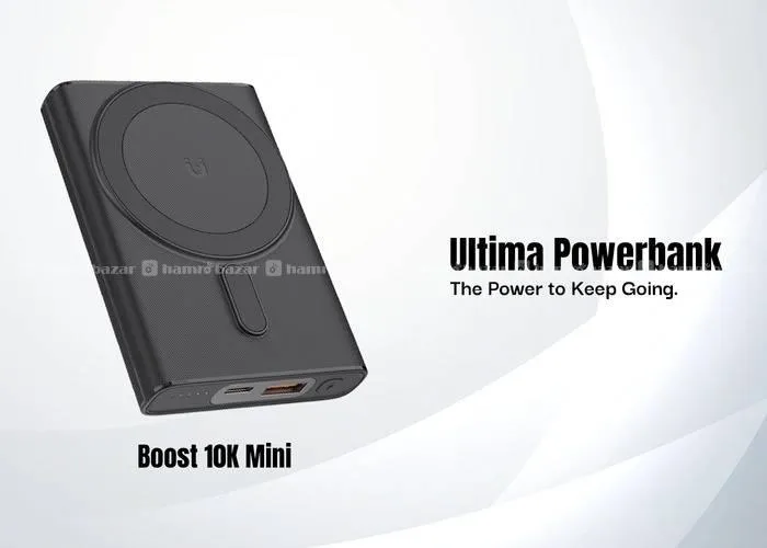 ULTIMA BOOST 10K MINI 10000MAH WIRELESS POWER BANK