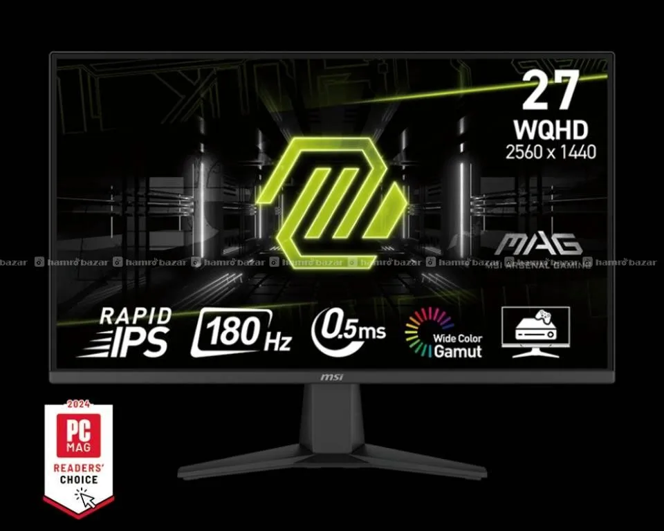 MSI MAG 275QF 2K 27" MONITOR | RAPID IPS | 180Hz
