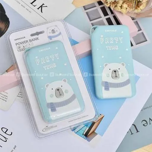Power Bank| Cartoon Power Bank 10000mAh (Blue)