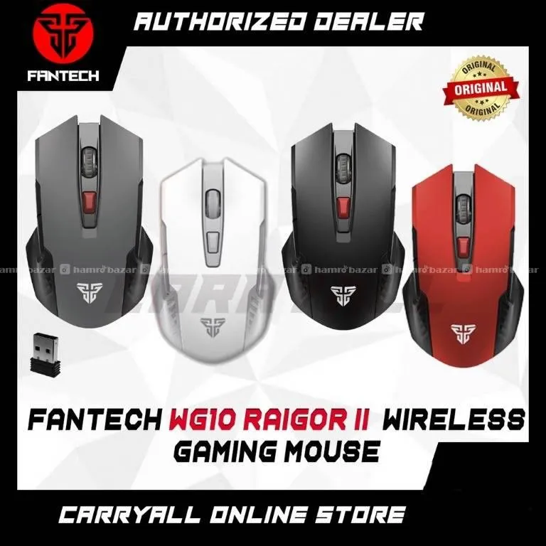 Fantech Raigor II WG10 Gaming Mouse GREYwhite blk