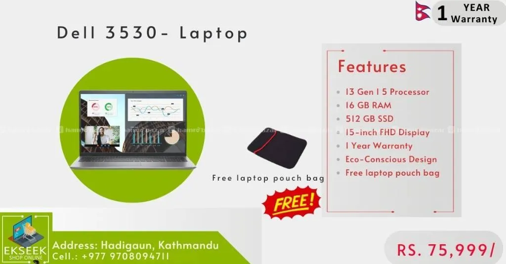 Laptop - Dell 3530
